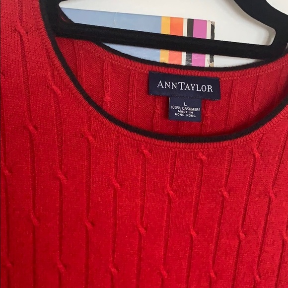 CableKnit Cashmere Sweater EUC - Picture 6 of 6